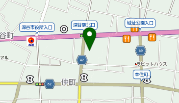 ウエルシア深谷仲町店の地図画像