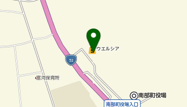ウエルシア南巨摩南部町店の地図画像