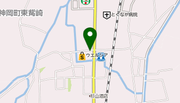 ウエルシアたつの神岡店の地図画像