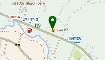 ウエルシア町田相原店の地図画像