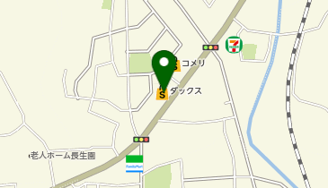 ダックス南丹園部店の地図画像