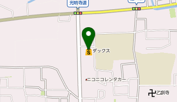 ダックス長岡京今里店の地図画像