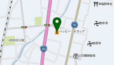 ハッピー・ドラッグ 鹿角花輪店の地図画像