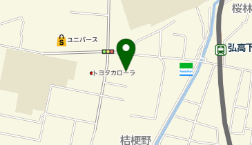 ハッピー・ドラッグ 弘前桔梗野店の地図画像