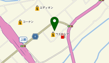 ウエルシア養父上箇店の地図画像