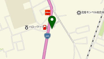 ウエルシア羽咋南中央店の地図画像