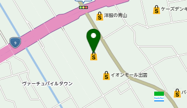 カラースタジオ イオンモール出雲店の地図画像