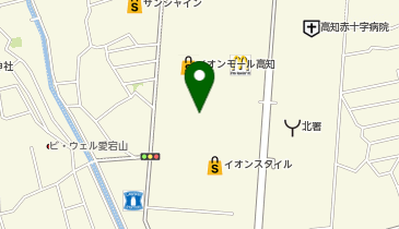 カラースタジオ イオンモール高知店の地図画像