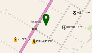 ウエルシア朝来医療センター前店の地図画像