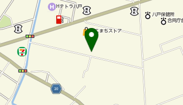 ハッピー・ドラッグ 八戸一番町店の地図画像