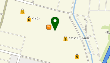 カラースタジオ イオンモール宮崎店の地図画像