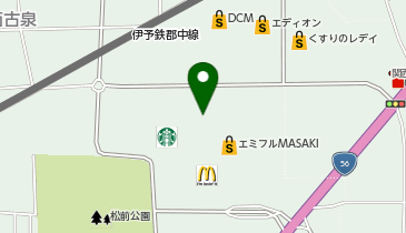 カラースタジオ エミフルMASAKI店の地図画像