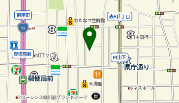 マサヤ 中之町店の地図画像