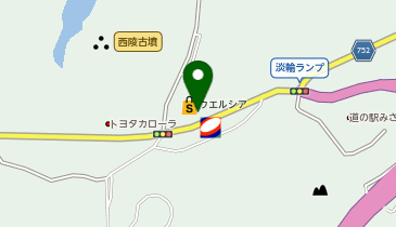 ウエルシア岬淡輪店の地図画像