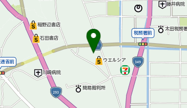 ウエルシア常陸太田木崎店の地図画像