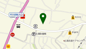 ウエルシア土浦中高津店の地図画像