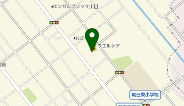 ウエルシア川口朝日5丁目店の地図画像