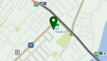 ウエルシア内灘店の地図画像