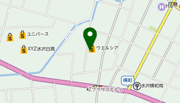 ウエルシア水沢大畑店の地図画像