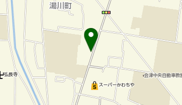 ウエルシア会津若松湯川店の地図画像