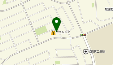 ウエルシア盛岡西松園店の地図画像