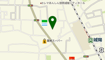 ダックス城陽寺田店の地図画像