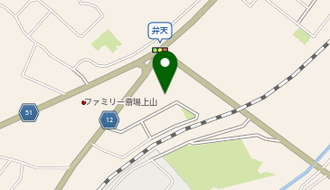 ウエルシア上山弁天店の地図画像