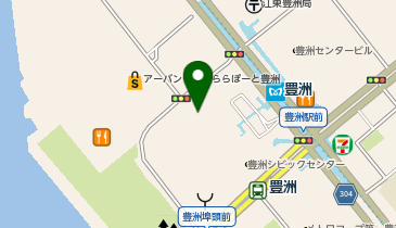 ウエルシアららぽーと豊洲3店の地図画像