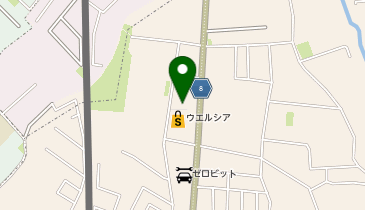 ウエルシア鎌ケ谷西佐津間店の地図画像