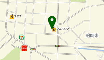 ウエルシア船岡中央店の地図画像