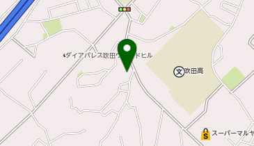 ウエルシア吹田原町店の地図画像