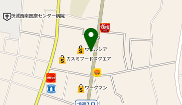 アリエールLAUNDRY PRO ウエルシア茨城境町店の地図画像