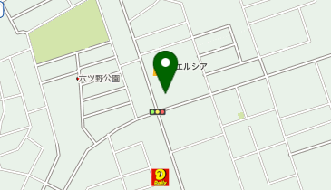 ウエルシアひたちなか六ツ野店の地図画像