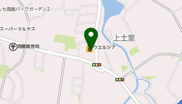 ウエルシア高槻上土室店の地図画像