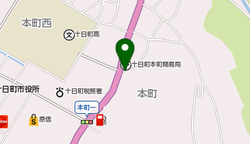 ウエルシア十日町本町店の地図画像