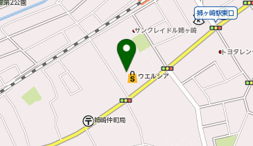 ウエルシア市原姉崎店の地図画像