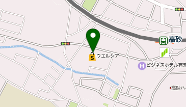 ウエルシア高砂浜田町店の地図画像