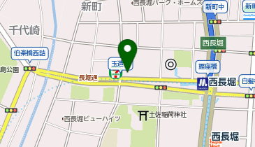 ウエルシア大阪新町店の地図画像