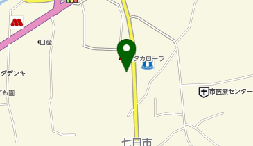 ウエルシア富岡七日市店の地図画像