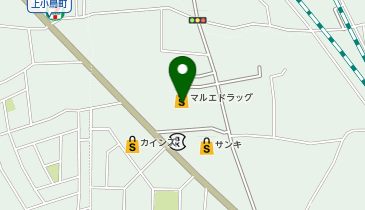 マルエドラッグ高崎下小鳥店の地図画像