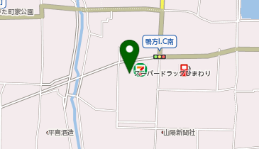 スーパードラッグひまわり鴨方店の地図画像