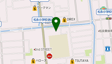 スーパードラッグひまわりグラン松永の地図画像