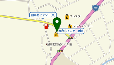 スーパードラッグひまわり因島中庄店の地図画像