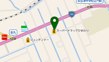 スーパードラッグひまわり安芸津店の地図画像
