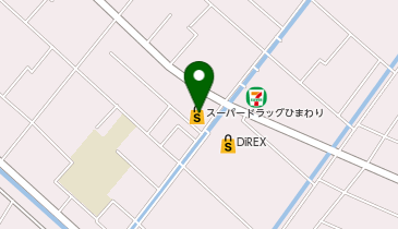 スーパードラッグひまわり多治米店の地図画像