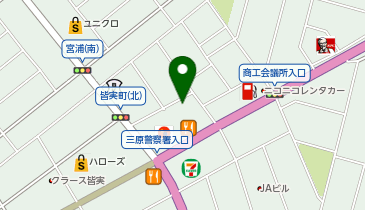 スーパードラッグひまわり三原中央店の地図画像