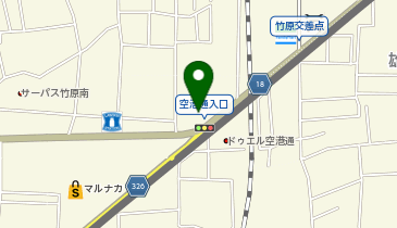 スーパードラッグひまわり空港通店の地図画像