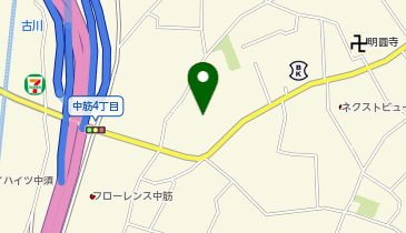 スーパードラッグひまわり川内店の地図画像