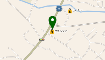 ウエルシア香取牧野店の地図画像