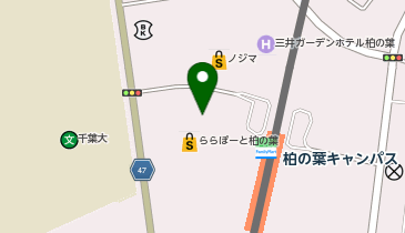 NARCISららぽーと柏の葉店の地図画像